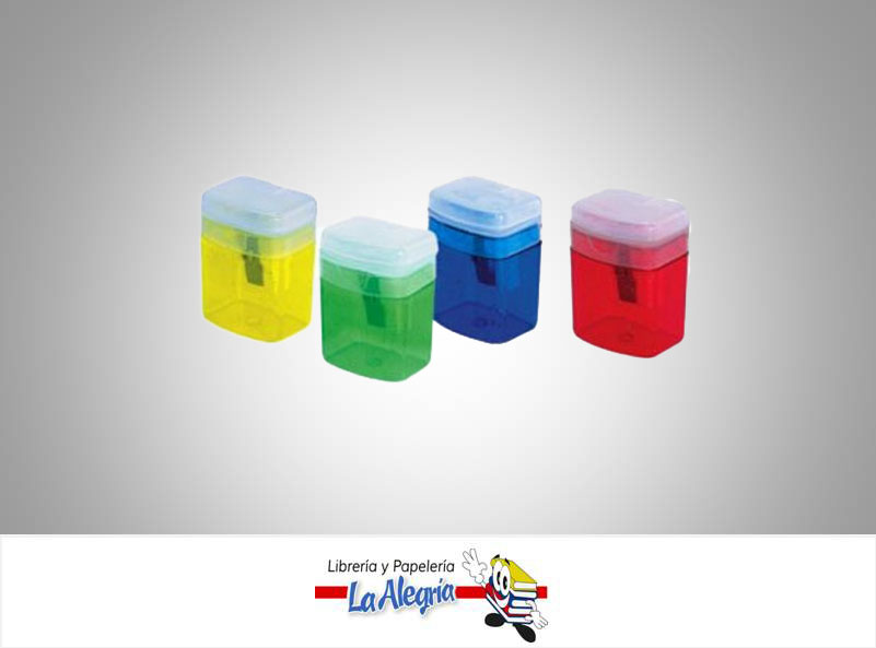 SACAPUNTA PLASTICO CON DEPOSITO SCP-24T COLOR UND MARCA ITECA