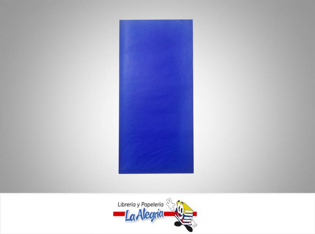 PAPEL SEDA 50X70 CM AZUL REY PLIEGO MARCA S/M   