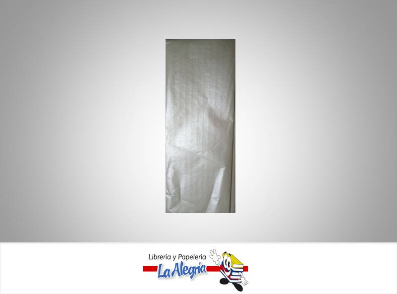 PAPEL SEDA 50X70CM PERLADO BLANCO PLIEGO MARCA S/M   