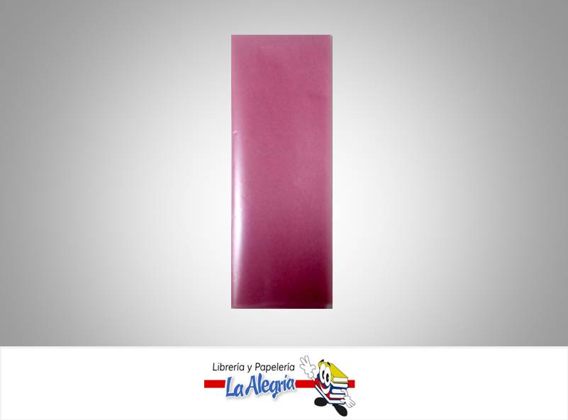 PAPEL CREPE 50X70CM PERLADO ROSADO PLIEGO MARCA S/M