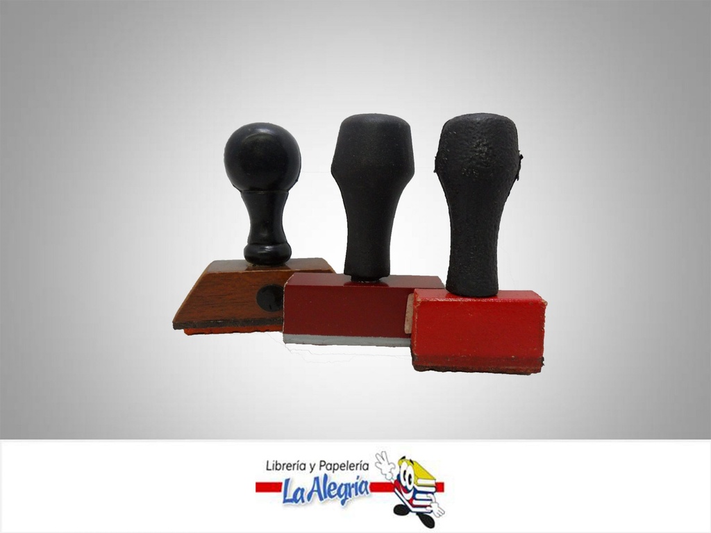 SELLO DE MADERA RECIBIDO MARCA S/M   