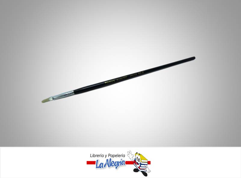 PINCEL PLANO MANGO CORTO 577 N 00 UND MARCA TODY   