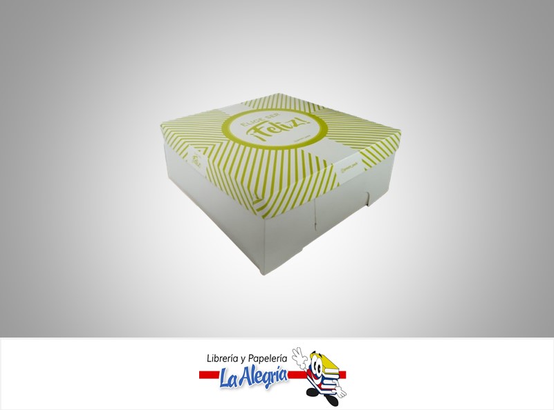 CAJA DE REGALO ARMABLE NAPOLES SIN VISOR TIPO C 25X10X25CM  MARCA PRESTO PACK