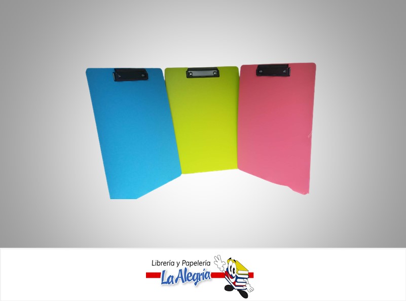 TABLA DE CHEQUEO PLASTICO 22.5X31.5 CM 3 COLORES MARCA DELI