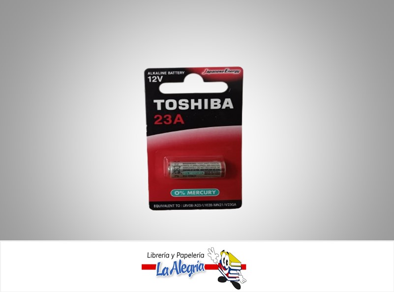PILA ALCALINA 23A 12V UND MARCA THOSIBA
