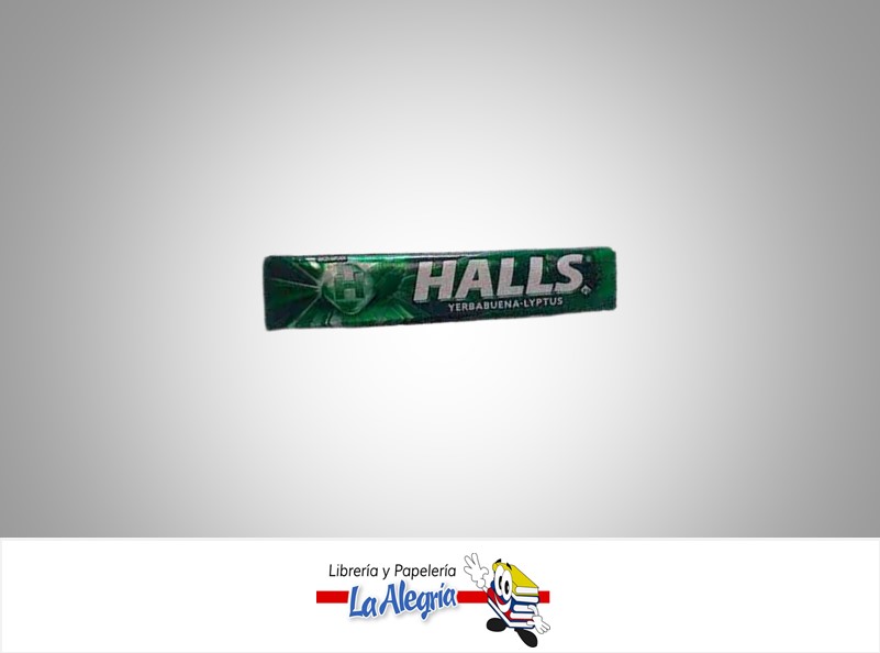 CARAMELO HALLS YERBA BUENA 25,2GR MARCA HALLS