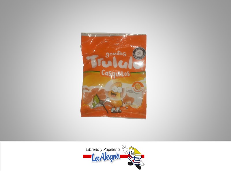 TRULULU CASQUITOS MANDARINA 80 GR MARCA SUPER