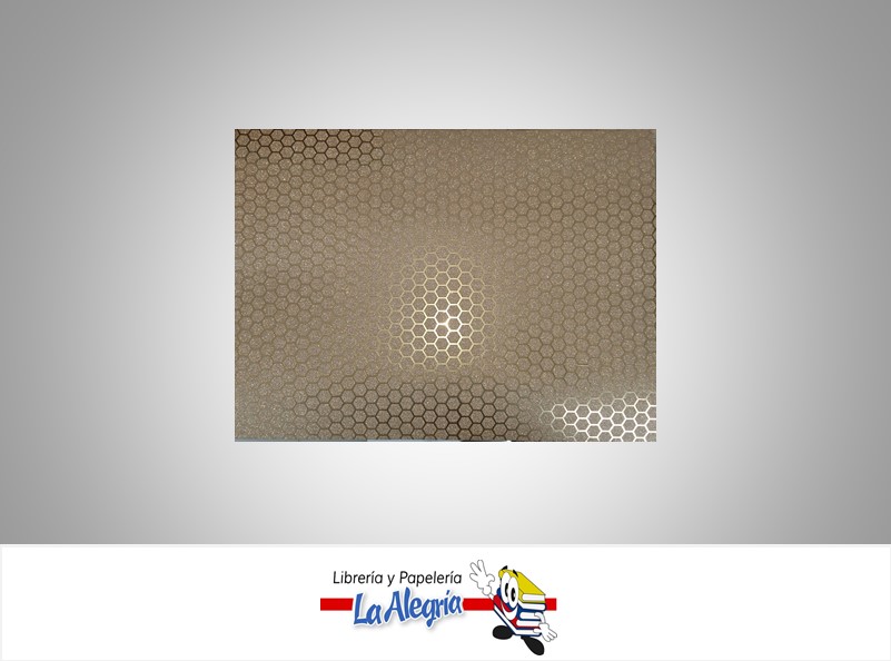 FOAMI ESCARCHADO  DOBLE CARTA DORADO UND MARCA S/M