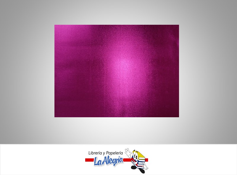 FOAMI MICRO ESCARCHADO DOBLE CARTA FUCSIA UND MARCA S/M