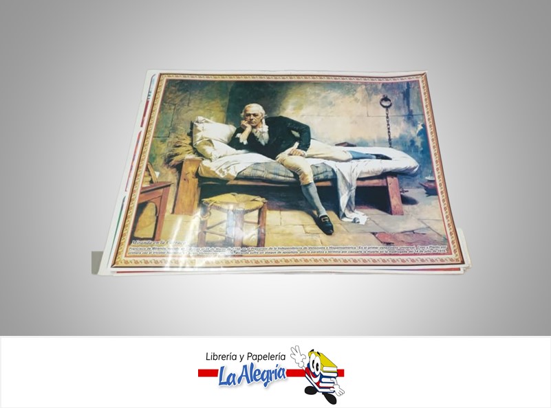 AFICHE GRANDE MIRANDA EN LA CARRACA MARCA S/M