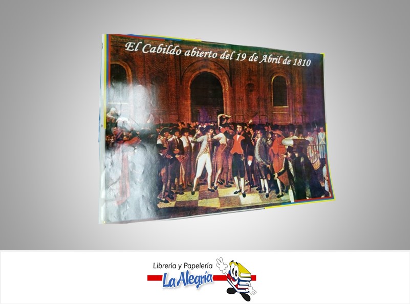 AFICHE GRANDE FIRMA DEL ACTA DE INDEPENDENCIA MARCA S/M