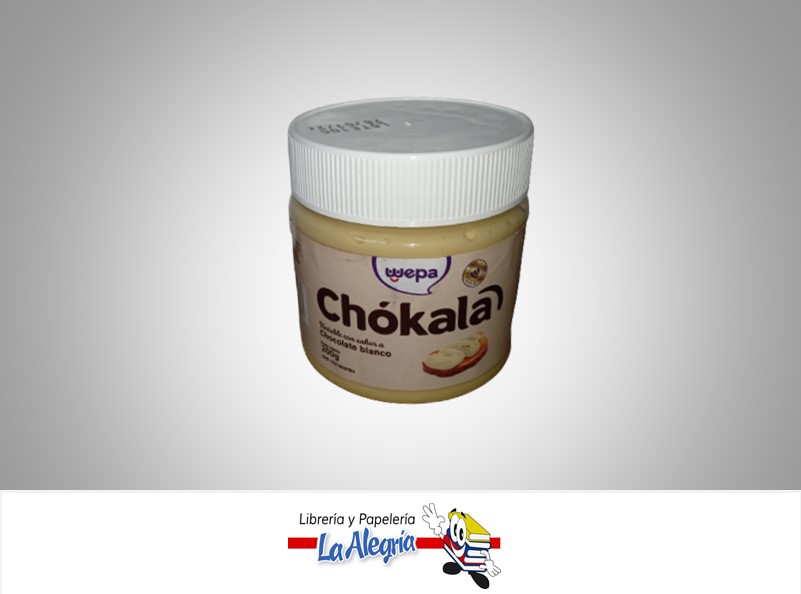 CHOCOLATE  BLANCO UNTABLE 200G CHOKALA MARCA WEPA