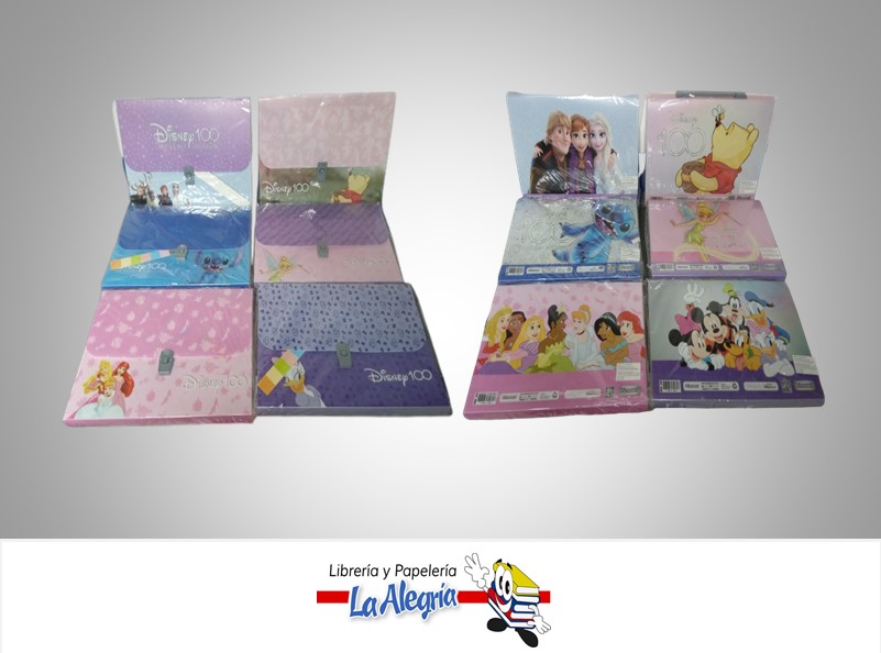 MALETIN PLASTICO CON ASA Y BOLSILLO NIÑA DISNEY MARCA PRIMAVERA