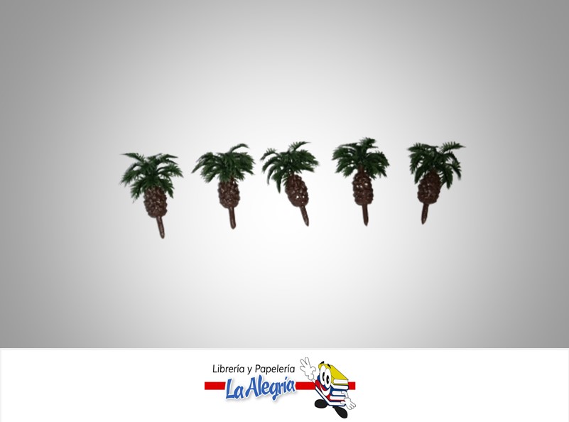 PALMERA PARA MAQUETA 3 CM VERDE MARCA S/M