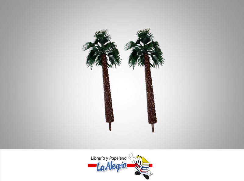 PALMERA PARA MAQUETA 12 CM VERDE MARCA S/M