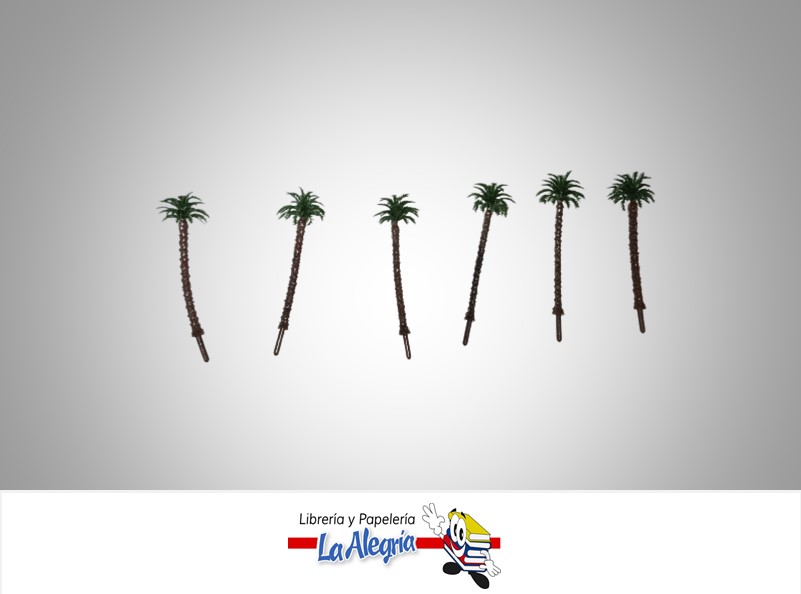 PALMERA PARA MAQUETA 6 CM VERDE MARCA S/M