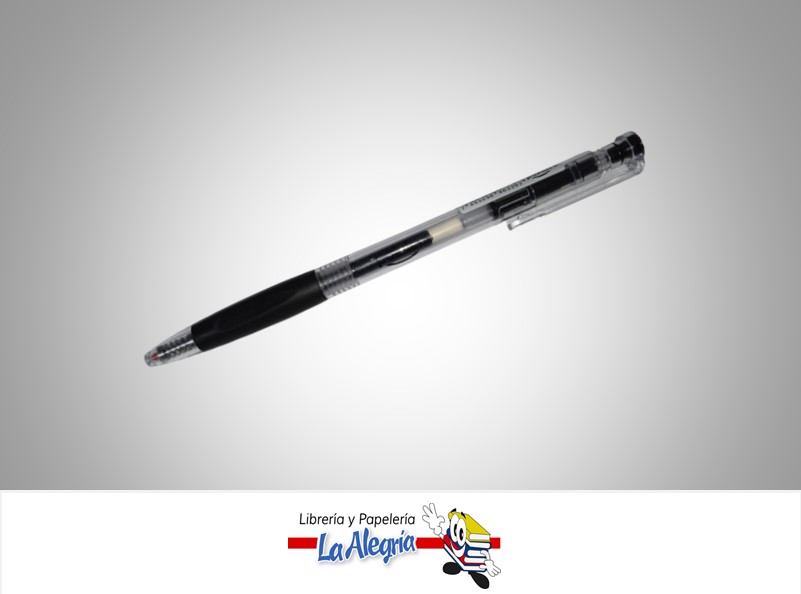 BOLIGRAFO GEL RETRACTIL GIP22115BK 0.5 MM NEGRO UND MARCA POINTER