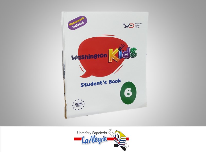 WASHINGTON KIDS 6 SEXTO GRADO TEMATICA ESCOLAR AUTOR WEC MARCA WEC