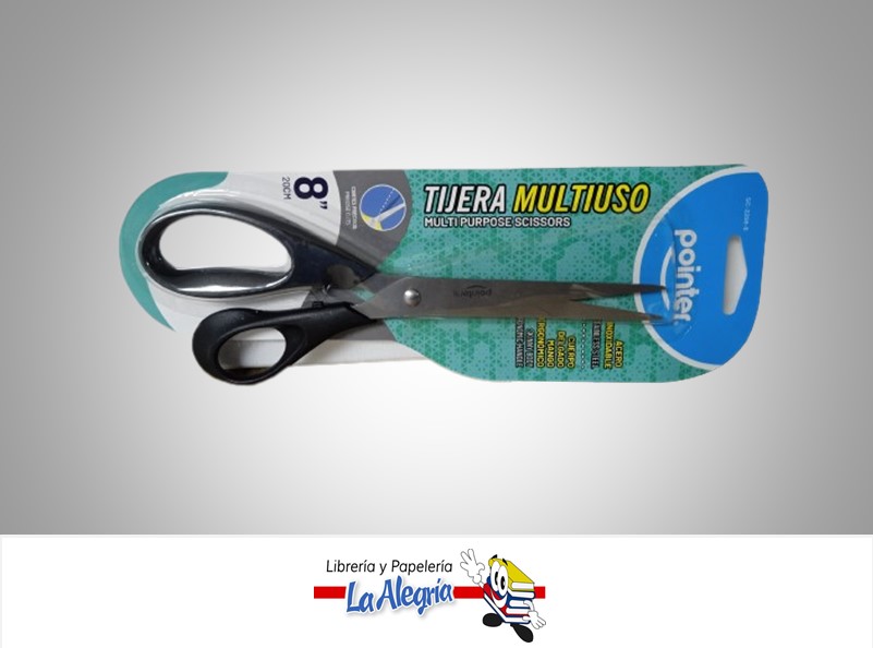 TIJERA MULTIUSOS 8" MARCA POINTER