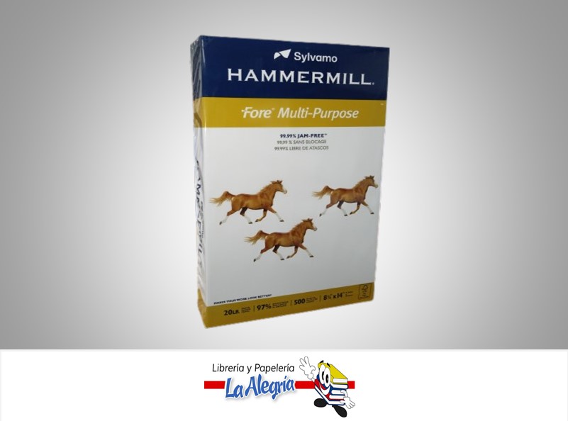 RESMA PAPEL 500H 75 GR EXTRA OFICIO MARCA HAMMERMILL