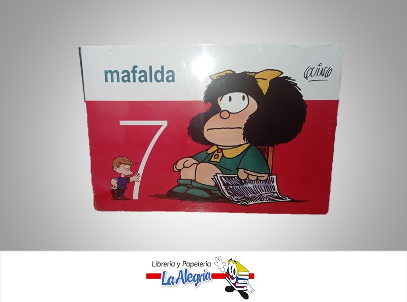 MAFALDA 7 TEMATICA COMIC AUTOR QUINO MARCA EDICIONES LA FLOR