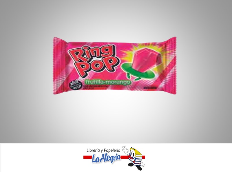 RING POP TWISTED 10G FRUTILLA MORANGO (FRESA) UND MARCA BERRY BLAST