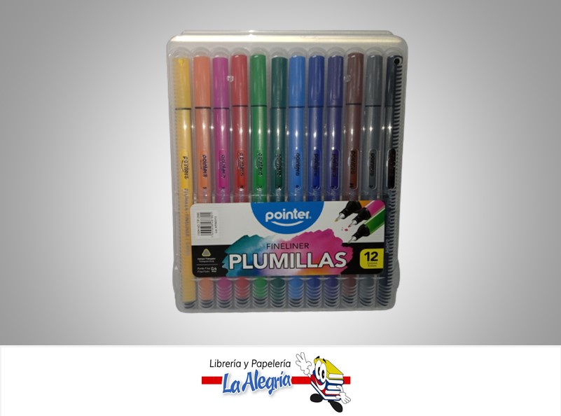 MARCADOR FINE LINER TRIANGULAR TIP288C 12 UND MARCA POINTER