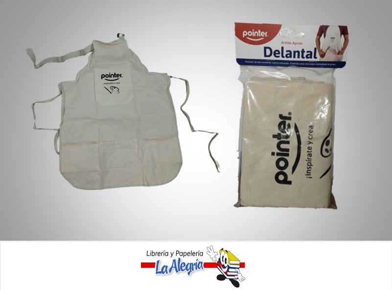 DELANTAL ESCOLAR ARTISTICO AP5A MARCA POINTER
