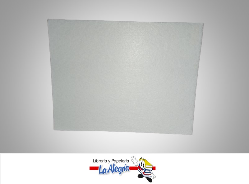FIELTRO PLANCHADO CARTA BLANCO UND MARCA S/M