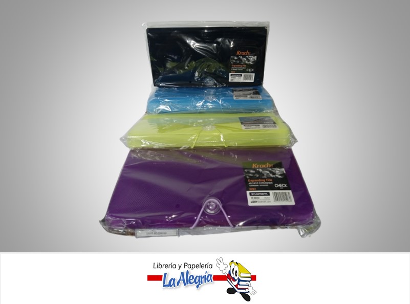 ARCHIVADOR SINFONIA ST00262 CON LIGA 13 SEPARADORES CHECK KRACH LINE MARCA STUDMARK