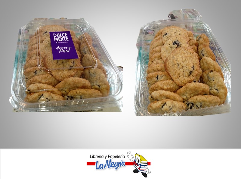 GALLETA DE AVENA Y PASAS UND