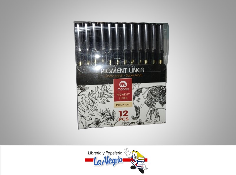 RAPIDOGRAPH LINER 0.03 2.00MM SET 12 PZA MARCA MOBEE