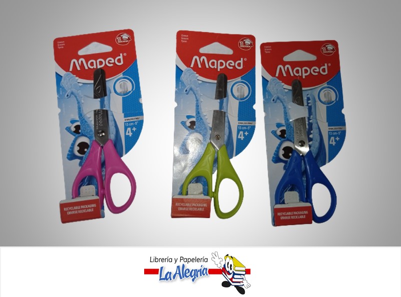 TIJERA PUNTA ROMA ESCOLAR 5" MARCA MAPED