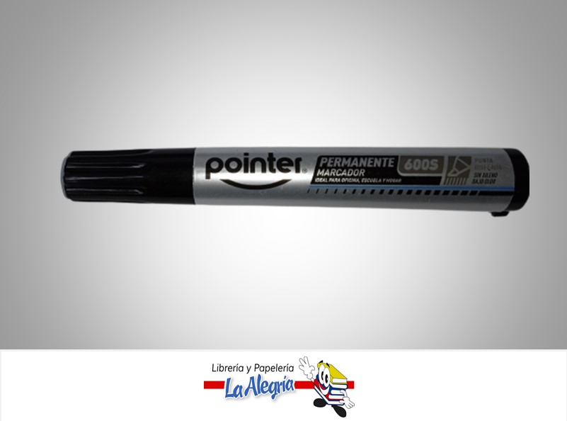 MARCADOR PERMANENTE M226S PUNTA BICELADA NEGRO UND MARCA POINTER