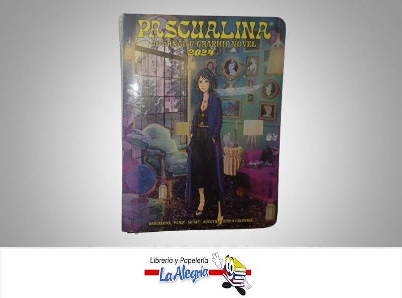 AGENDA 2024 PASCUALINA Y NOVELA GRAFICA HAUNTED MARCA PINK FIRE