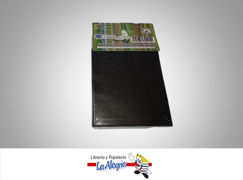 SOBRE B 16.5X11.2 CM NEGRO UND MARCA CROMO DISEÑO