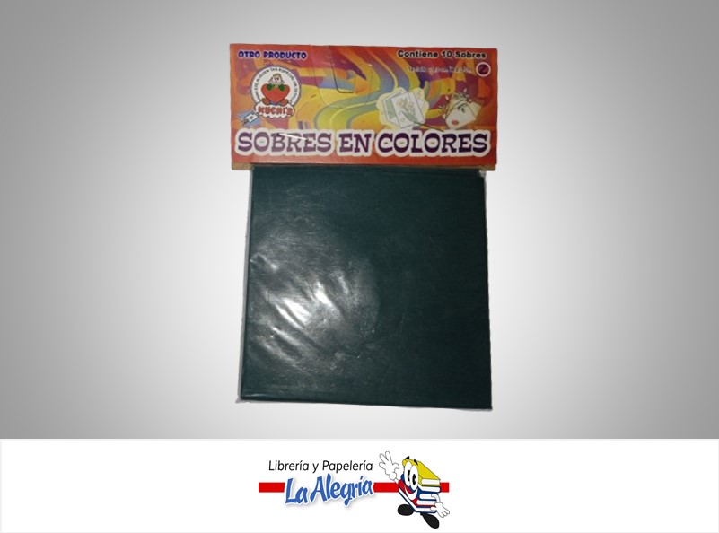 SOBRE Z 9X9 CM TURQUESA OSCURO UND MARCA S/M