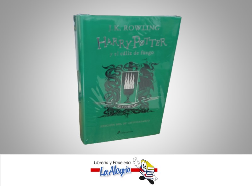 HARRY POTTER Y EL CALIZ DE FUEGO SLYTHERIN TEMATICA NOVELA FICCION AUTOR J.K. ROWLING