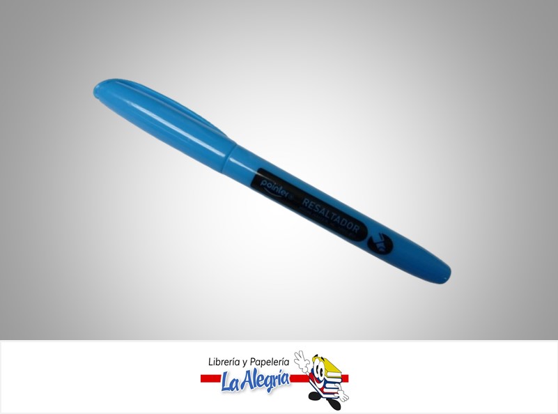 RESALTADOR FLOURESCENTE HL1002BU AZUL UNIDAD MARCA POINTER