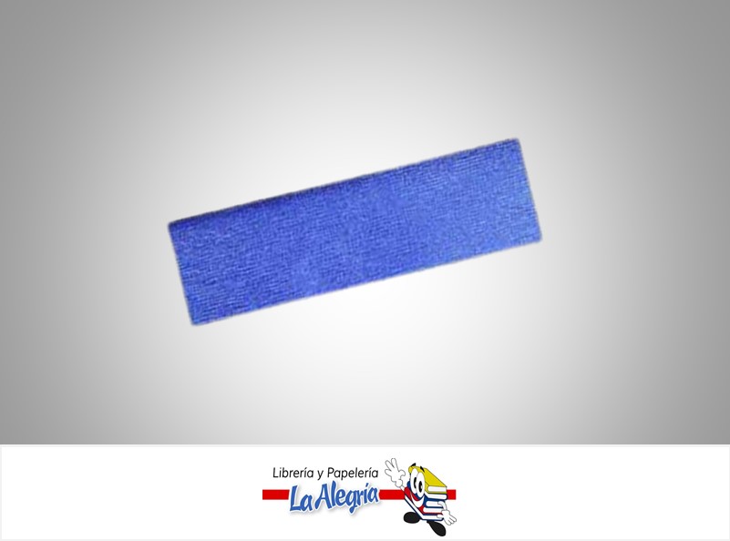 PAPEL CREPE 50X200 CM AZUL UND MARCA PINGUINO