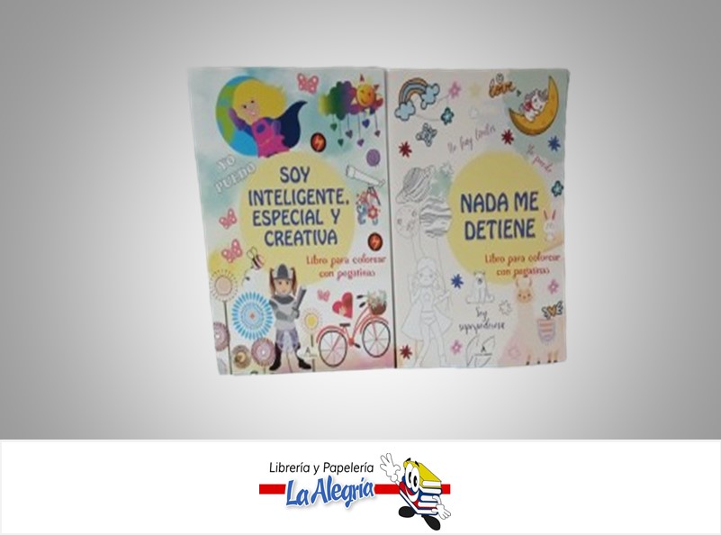 LIBRO COLOREAR SOY INTELIGENTE NADA ME DETIENE 1-2 MARCA ABRAXAS