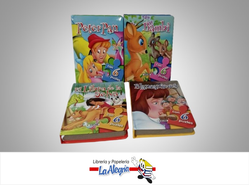 CUENTOS CLÁSICOS + ROMPECABEZA EDITORIAL SERVILIBRO