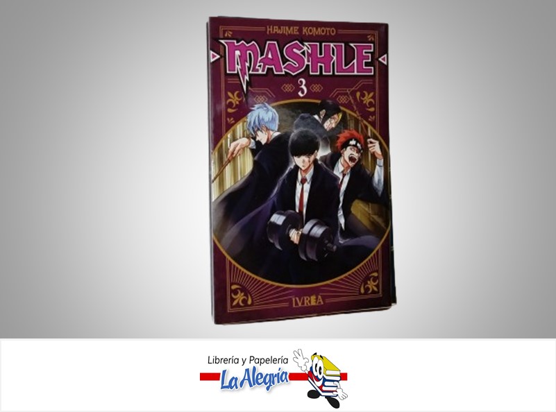MASHLE 03 TEMATICA MANGA AUTOR HAJIME KOMOTO MARCA IVREA
