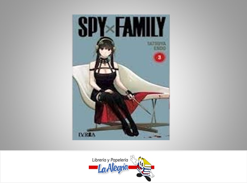 SPYXFAMILY VOL.03 TEMATICA MANGA AUTOR TATSUYA ENDO EDITORIAL IVREA