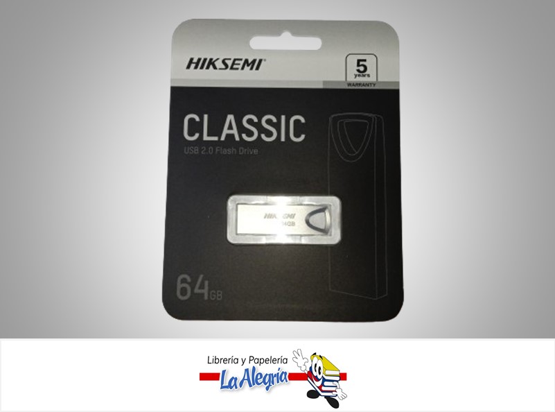 PENDRIVE USB 64GB 3.0 MARCA HIKVISION
