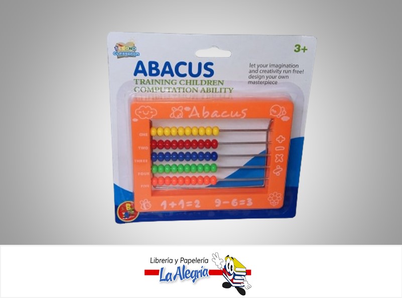 ABACO DE PLASTICO EDUCATIVO 6E5000 MARCA SECOND CLASSROOM