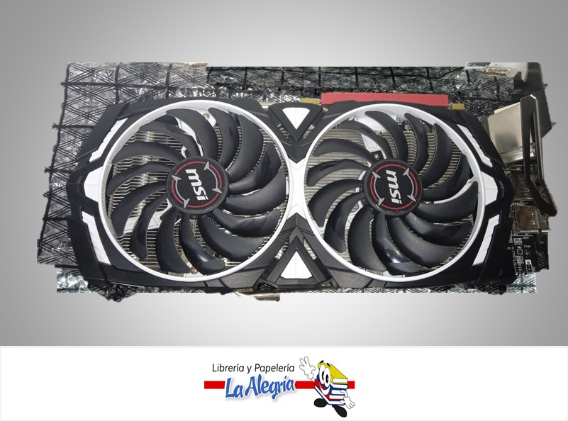 TARJETA DE VIDEO GRAPHICS CARD RX 580 8GB ARMOR X MARCA MSI
