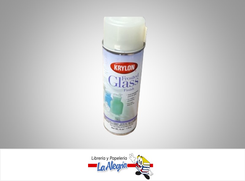 BARNIZ EN SPRAY FROSTED GLASS FINISH 170G MARCA KRYLON