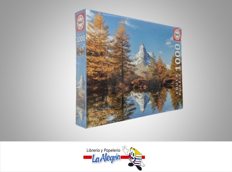 ROMPECABEZA MONTE CERVINO EN OTOÑO 17973; 1000 PZ MARCA EDUCA