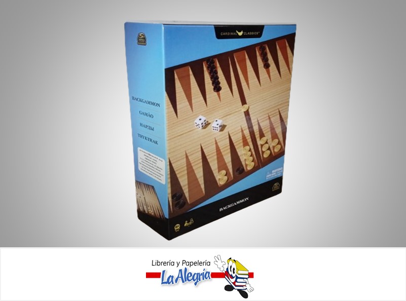 BACKGAMMON CLÁSICO 6065324 MARCA SPIN MASTER